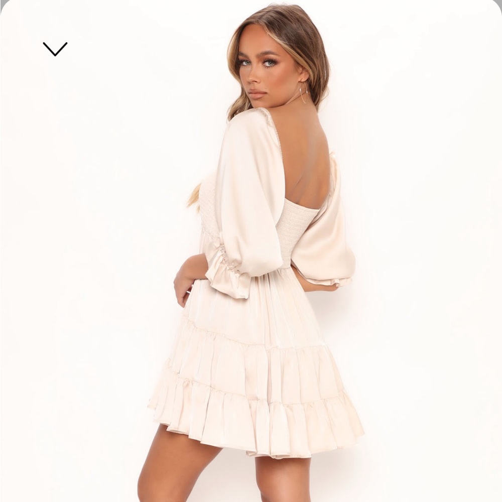 Petit Baby-doll Dress - Cream